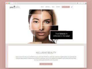 Creating a Modern, Client-First Website for Skin & Soul Med Spa